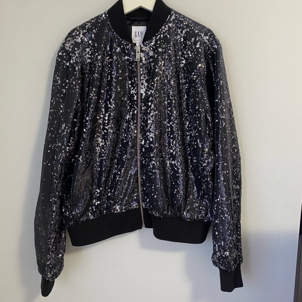 Gap | Sequin Bomber Jacket | Women’s